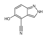 5-hydroxy-1H-indazole-4-carbonitrile Structure