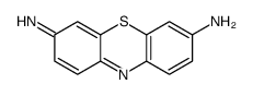 7-iminophenothiazin-3-amine结构式