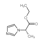 1H-Imidazole-1-aceticacid,α-methyl-,ethylester,(alphaS)-(9CI) Structure