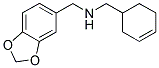 BENZO[1,3]DIOXOL-5-YLMETHYL-CYCLOHEX-3-ENYL-METHYL-AMINE Structure