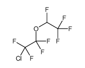 1-chloro-1,1,2,2-tetrafluoro-2-(1,2,2,2-tetrafluoroethoxy)ethane结构式