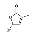 2-bromo-4-methyl-2H-furan-5-one结构式