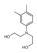 2-[N-(2-hydroxyethyl)-3,4-dimethylanilino]ethanol结构式