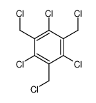 1,3,5-trichloro-2,4,6-tris(chloromethyl)benzene结构式