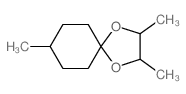 2,3,8-trimethyl-1,4-dioxaspiro[4.5]decane structure