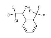 2,2,2-Trichloro-1-(2-trifluoromethyl-phenyl)-ethanol结构式