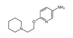 6-(2-PIPERIDYLETHOXY)-3-PYRIDYLAMINE Structure