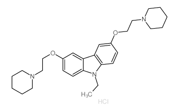9-ethyl-3,6-bis[2-(1-piperidyl)ethoxy]carbazole picture