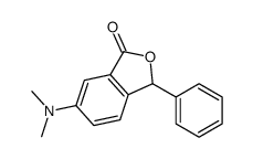 6-(dimethylamino)-3-phenyl-3H-2-benzofuran-1-one结构式