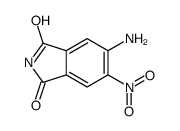 5-amino-6-nitroisoindole-1,3-dione Structure