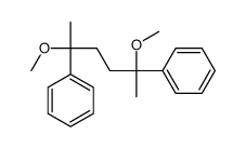 (2,5-dimethoxy-5-phenylhexan-2-yl)benzene Structure