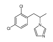 1-[1-(2,4-dichlorophenyl)propan-2-yl]imidazole Structure
