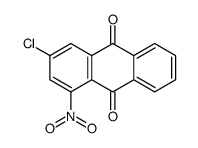 3-chloro-1-nitroanthracene-9,10-dione结构式