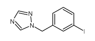 1-(3-碘苄基)-1H-1,2,4-噻唑结构式