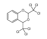 2,4-bis(trichloromethyl)-4H-1,3-benzodioxine结构式