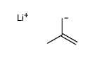 lithium,2-methanidylprop-1-ene Structure