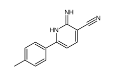 2-amino-6-(4-methylphenyl)pyridine-3-carbonitrile Structure