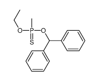 benzhydryloxy-ethoxy-methyl-sulfanylidene-λ5-phosphane Structure