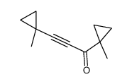 1,3-bis(1-methylcyclopropyl)prop-2-yn-1-one Structure