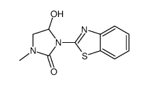3-(1,3-benzothiazol-2-yl)-4-hydroxy-1-methylimidazolidin-2-one结构式