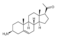 3β-Aminopregn-5-en-20-one结构式