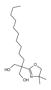 2-decyl-2-(4,4-dimethyl-5H-1,3-oxazol-2-yl)propane-1,3-diol Structure