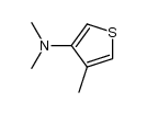 3-Thiophenamine,N,N,4-trimethyl-(9CI) structure