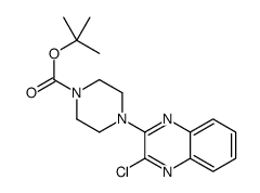 4-(3-Chloro-quinoxalin-2-yl)-piperazine-1-carboxylic acid tert-butyl ester Structure