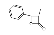 (3R,4R)-3-methyl-4-phenyloxetan-2-one结构式