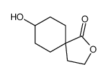 8-Hydroxy-2-oxaspiro[4.5]decan-1-one structure