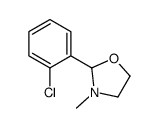 2-(2-chlorophenyl)-3-methyl-1,3-oxazolidine结构式