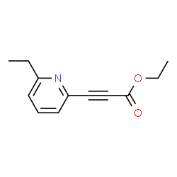 2-Propynoicacid,3-(6-ethyl-2-pyridinyl)-,ethylester(9CI) picture