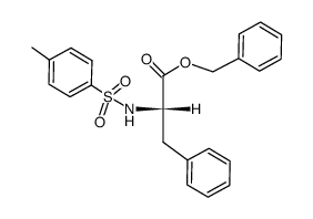 N-p-Toluolsulfonyl-L-phenylalanin-benzylester Structure