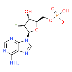 poly(2'-fluoro-2'-deoxyadenylic acid) Structure