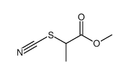 2-thiocyanato-propionic acid methyl ester结构式