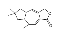 (5S,5aS,8aS)-5,7,7-trimethyl-1,5,5a,6,8,8a-hexahydroazuleno[5,6-c]furan-3-one结构式