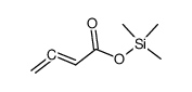 Trimethylsilyl allene carboxylate Structure