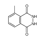 5-methylphthalazi-1,4-dione结构式