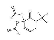 5-tert-Butyl-6-oxo-2,4-cyclohexadienylidenediacetate structure