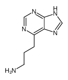 1H-Purine-6-propanamine (9CI) Structure