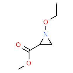 2-Aziridinecarboxylicacid,1-ethoxy-,methylester,trans-(9CI)结构式