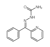 Hydrazinecarboxamide, 2-(phenyl-2-pyridinylmethylene)-结构式