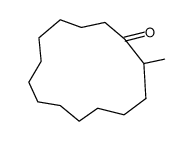 2-Methylcyclotetradecanone structure
