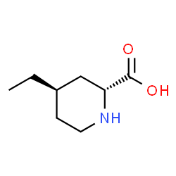 2-Piperidinecarboxylicacid,4-ethyl-,(2R,4R)-rel-(9CI) Structure