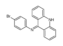 N-(4-bromophenyl)acridin-9-amine结构式