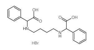 2-[4-[(carboxy-phenyl-methyl)amino]butylamino]-2-phenyl-acetic acid结构式