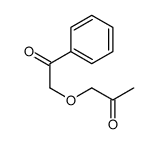 1-phenacyloxypropan-2-one结构式