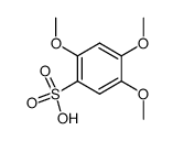 2,4,5-trimethoxy-benzenesulfonic acid结构式
