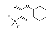 cyclohexyl 2-(trifluoromethyl)prop-2-enoate结构式
