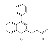 3-(1-Oxo-4-phenylphthalazin-2(1H)-yl)propanoic acid structure